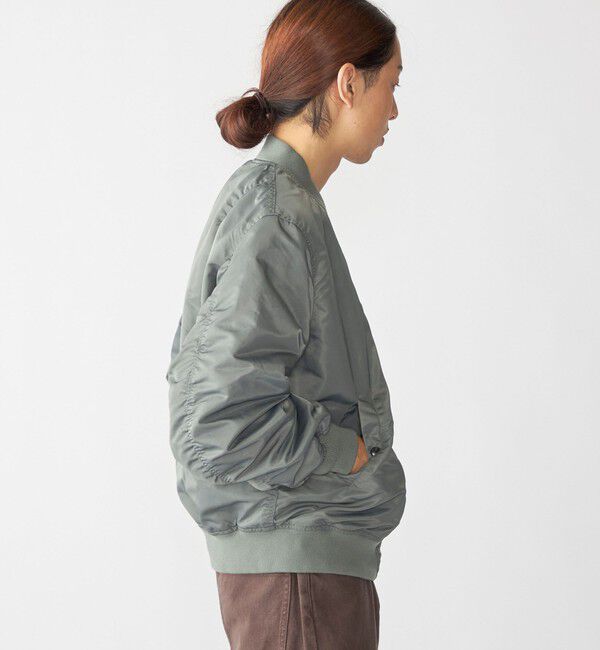 SHIPS「City Ambient Products: MA-1」|ブルゾン・スタジャン|