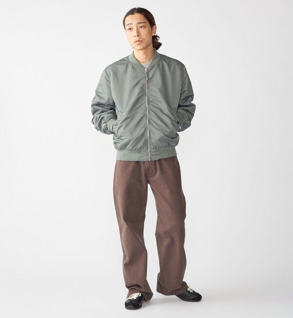 SHIPS「City Ambient Products: MA-1」|ブルゾン・スタジャン|