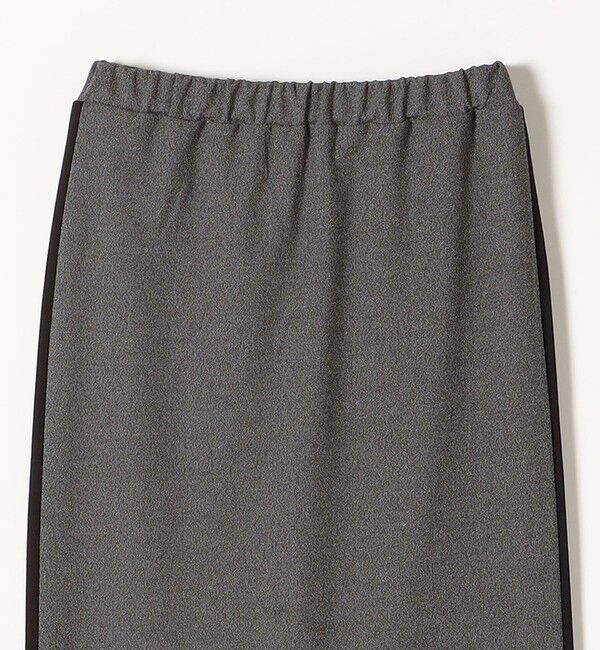 quaranciel「quaranciel:〈手洗い可能〉カット ジョーゼット サイド ライン タイト スカート」|タイト|