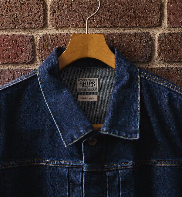 SHIPS「SHIPS: AUTHENTIC フェード ファースト デニム ジャケット」|デニムジャケット|