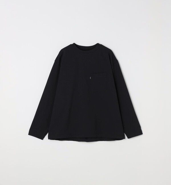 SHIPS any「SHIPS any: SORONA(R) ストレッチ ジャージー スピンドル ポケット Tシャツ (ロンT)◆」|Tシャツ・カットソー|