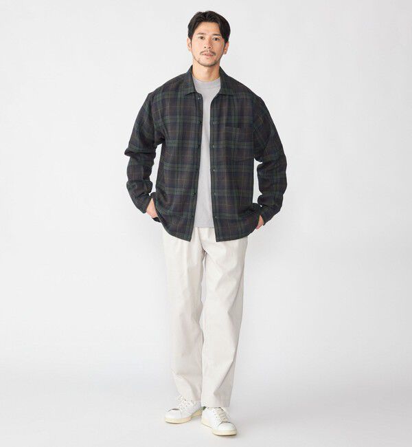 SHIPS「SHIPS: 50th ANNIV AUTHENTIC ウィークエンド SHIPSタータン ネル シャツ」|シャツ・ブラウス|