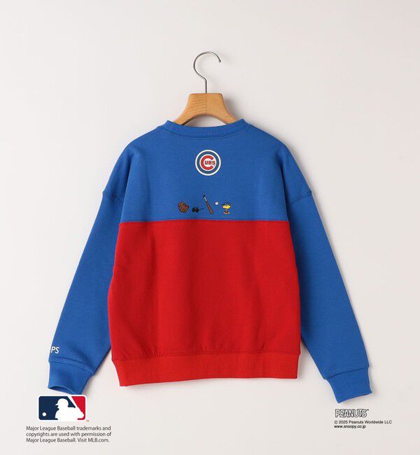 SHIPS KIDS「SHIPS KIDS:85～95cm / PEANUTS&times;MLB プリント スウェット」|スウェット・ジャージ|