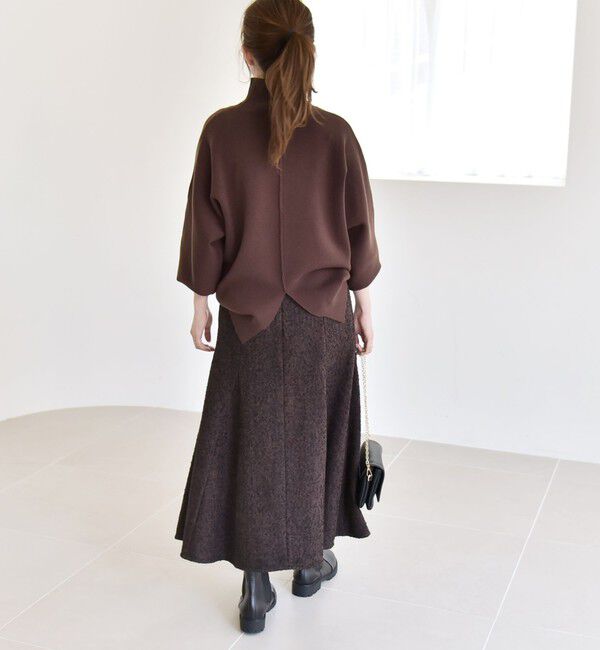 quaranciel「quaranciel: ツイード フレア スカート」|フレア|