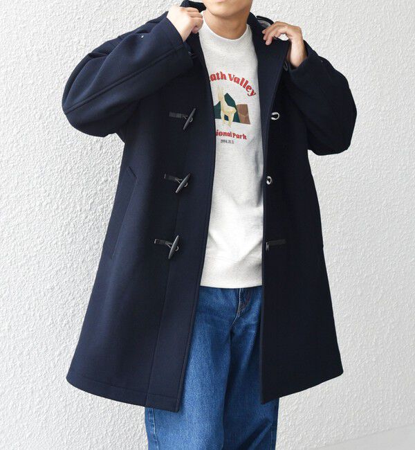 SHIPS any「SHIPS any: PURE WOOL MELTON ダッフル コート 25AW◇」|ダッフルコート|