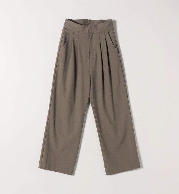 SHIPS any「SHIPS any:〈洗濯機可能〉ウォーム ストレッチ ハイウエスト 2タック パンツ」|その他|