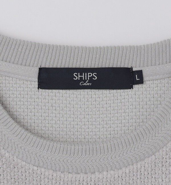 SHIPS Colors 「SHIPS Colors:カノコ モール ロンT」|Tシャツ・カットソー|