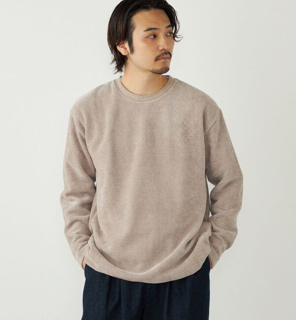 SHIPS Colors 「SHIPS Colors:カノコ モール ロンT」|Tシャツ・カットソー|ベージュ