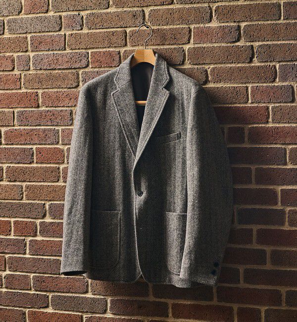 SHIPS「SHIPS: AUTHENTIC ヘリンボーン スポーツ ブレザー」|テーラードジャケット|