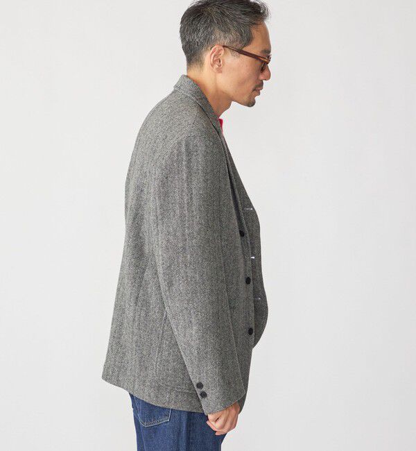 SHIPS「SHIPS: AUTHENTIC ヘリンボーン スポーツ ブレザー」|テーラードジャケット|