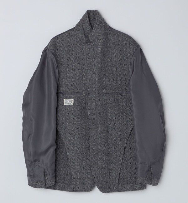 SHIPS「SHIPS: AUTHENTIC ヘリンボーン スポーツ ブレザー」|テーラードジャケット|