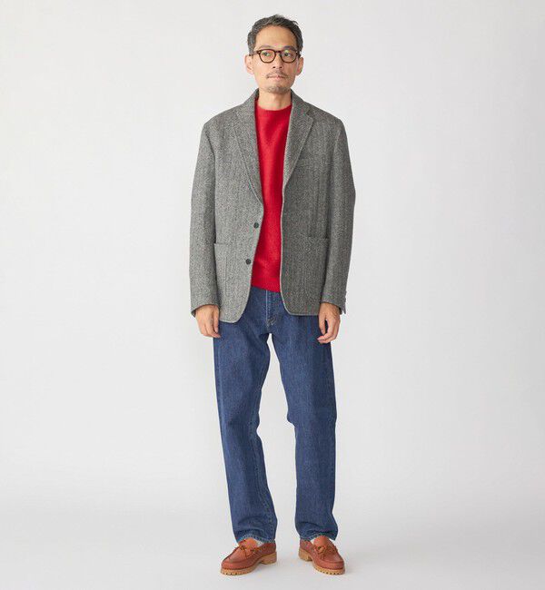 SHIPS「SHIPS: AUTHENTIC ヘリンボーン スポーツ ブレザー」|テーラードジャケット|