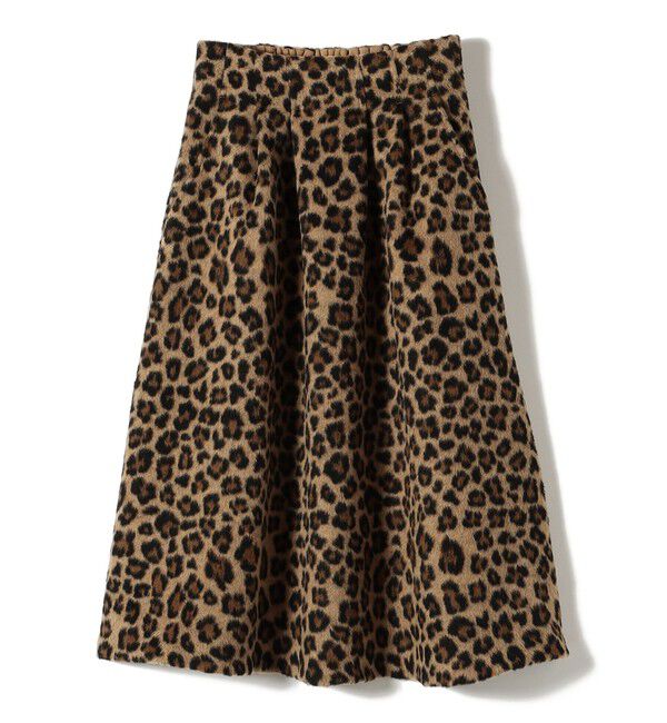 SHIPS Colors 「SHIPS Colors:〈手洗い可能〉レオパード ジャカード タック スカート」|スカート|