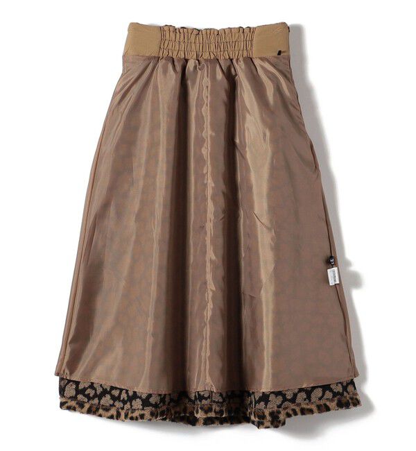 SHIPS Colors 「SHIPS Colors:〈手洗い可能〉レオパード ジャカード タック スカート」|スカート|