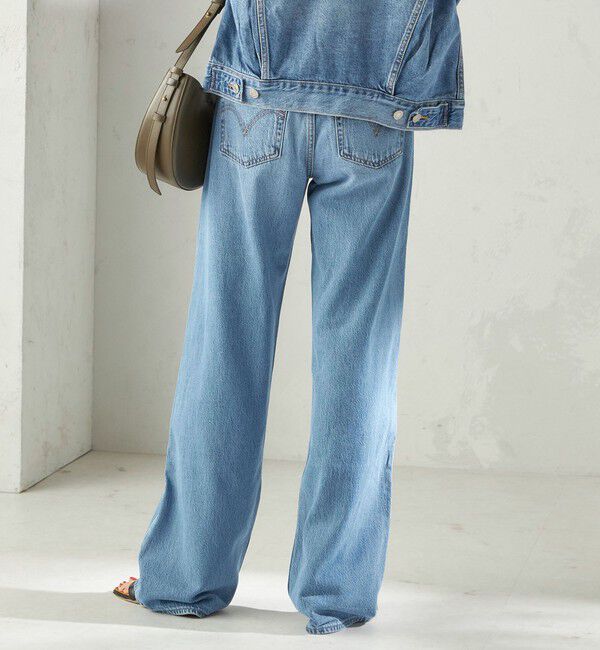 SHIPS for women「《予約》【SHIPS EXCLUSIVE】Levi&rsquo;s: LOW LOOSE ライトオンス」|デニム|