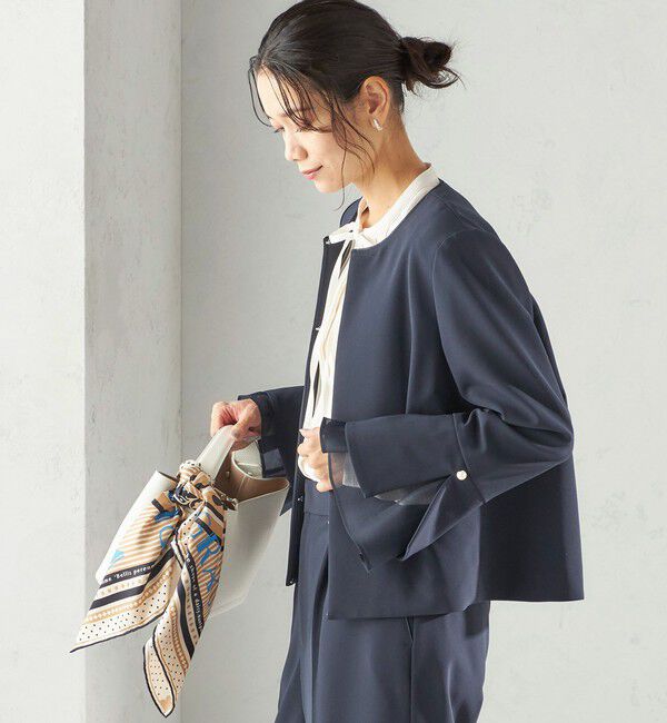 SHIPS for women「《予約》manipuri: 26SS スカーフ 65&times;65」|ストール|