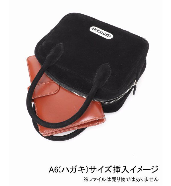 OUTDOOR PRODUCTS Usual Things「2WAY CUBE BAG Suede Look」|ショルダー・メッセンジャー|