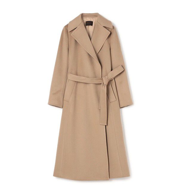 TOMORROWLAND collection「スーパーカシミヤ ベルテッドコート」|その他|45 キャメル