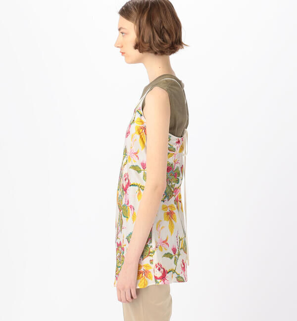 SOULEIADO「サッカープリント キャミソールチュニックブラウス」|シャツ・ブラウス|