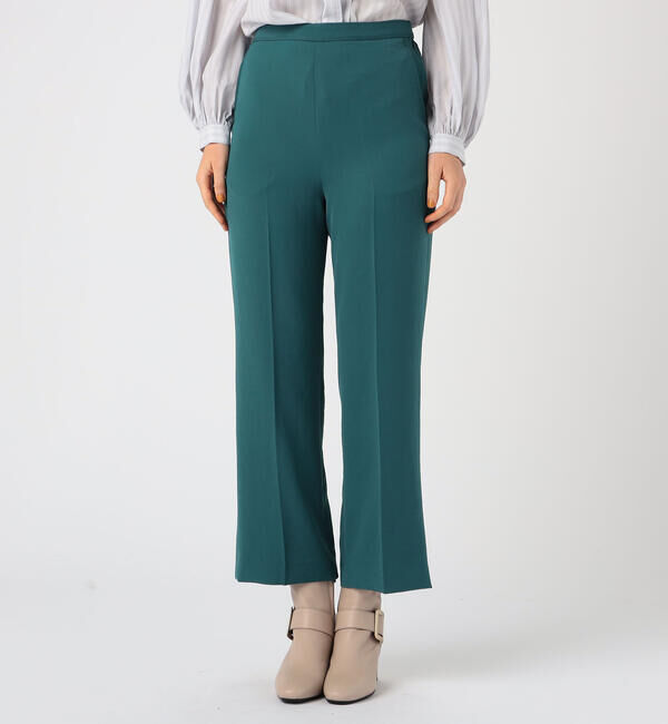Ballsey「ソフトツイル バックスリットパンツ」|その他|55 グリーン