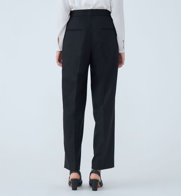 TOMORROWLAND collection「シャイニーピンヘッド ストレートパンツ」|スラックス|