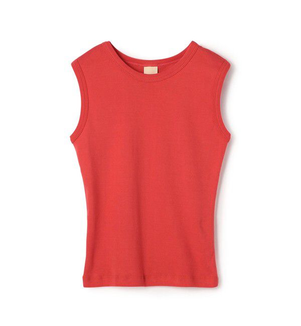 TOMORROWLAND BUYING WEAR「Nu Swim コットン タンクトップ」|Tシャツ・カットソー|35 レッド