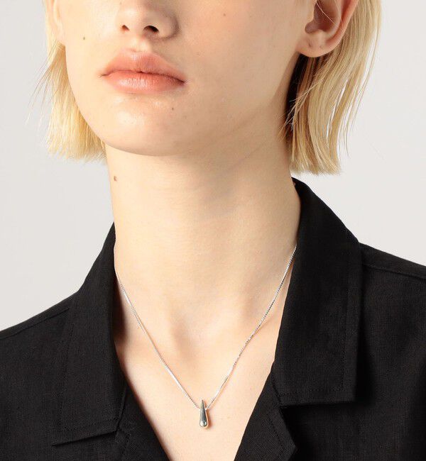 TOMORROWLAND GOODS「SASKIA DIEZ Teardrop シルバーネックレス」|ネックレス|
