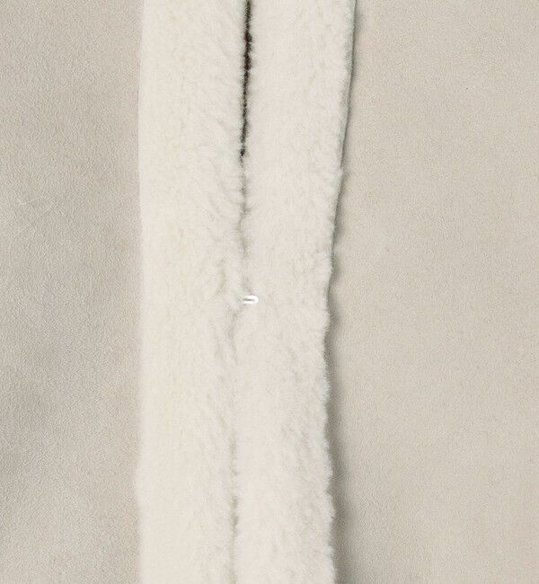 TOMORROWLAND collection「メリノムートン ノーカラーコート」|ノーカラーコート|