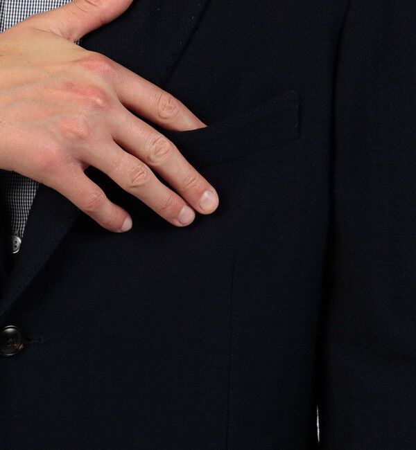 TOMORROWLAND BUYING WEAR「【別注】BARBA Dynamic ウールコットン シングルブレステッド2Bジャケット」|テーラードジャケット|