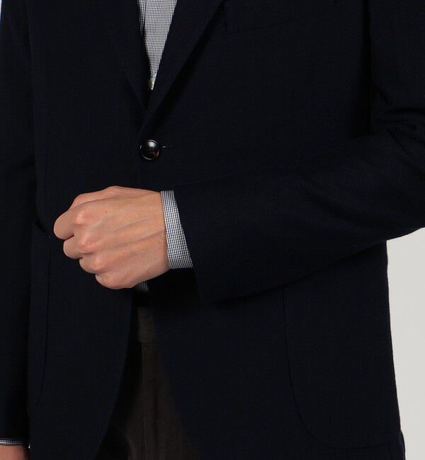 TOMORROWLAND BUYING WEAR「【別注】BARBA Dynamic ウールコットン シングルブレステッド2Bジャケット」|テーラードジャケット|
