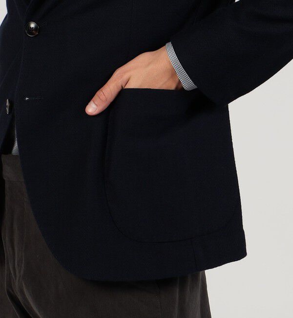 TOMORROWLAND BUYING WEAR「【別注】BARBA Dynamic ウールコットン シングルブレステッド2Bジャケット」|テーラードジャケット|