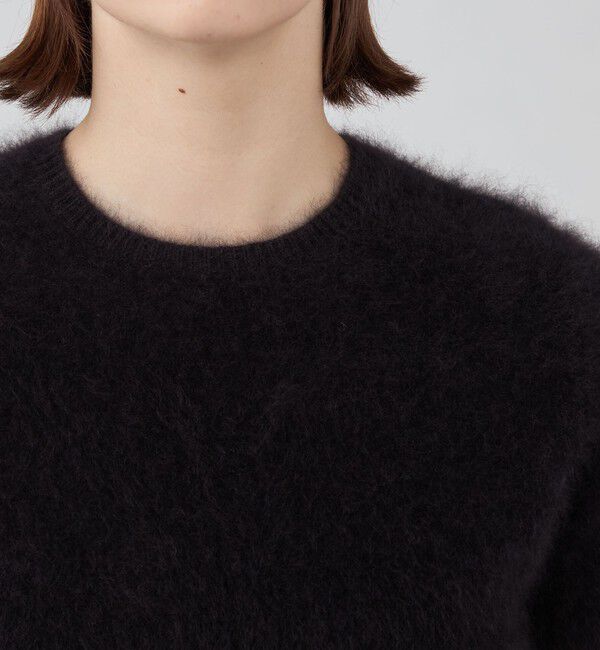 Ballsey「フラッフィーヤーン ショートスリーブプルオーバー」|ニット・セーター|