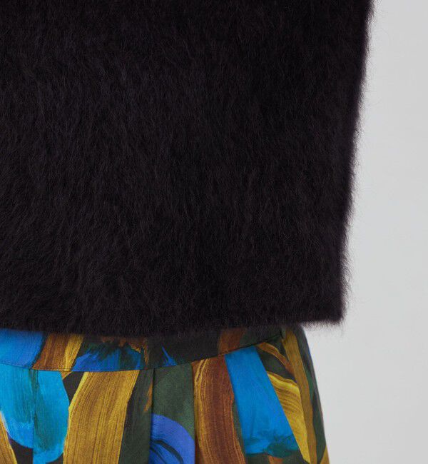 Ballsey「フラッフィーヤーン ショートスリーブプルオーバー」|ニット・セーター|