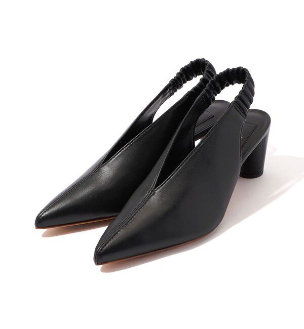 TOMORROWLAND GOODS「HENRI EN VARGO MONICA バックベルトパンプス」|パンプス|19 ブラック