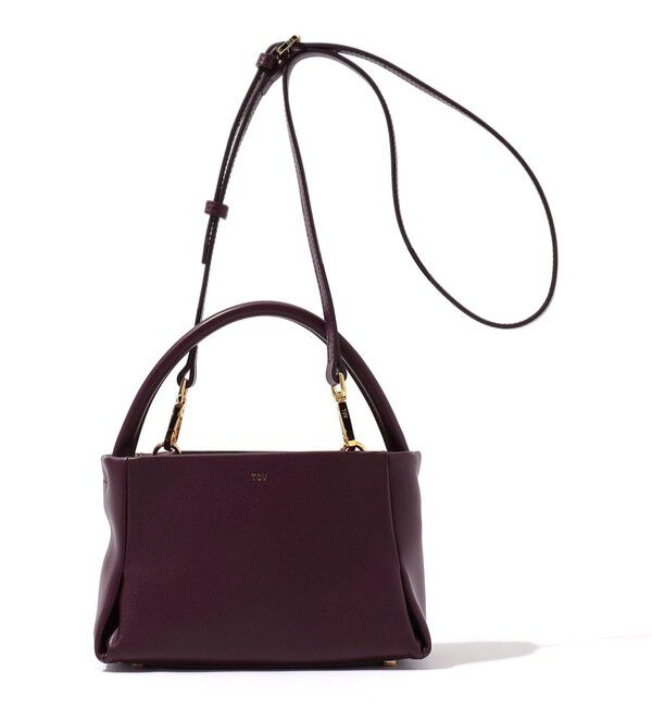 TOMORROWLAND GOODS「TOV PETAL ショルダーバッグ」|ショルダー・メッセンジャー|39 ボルドー
