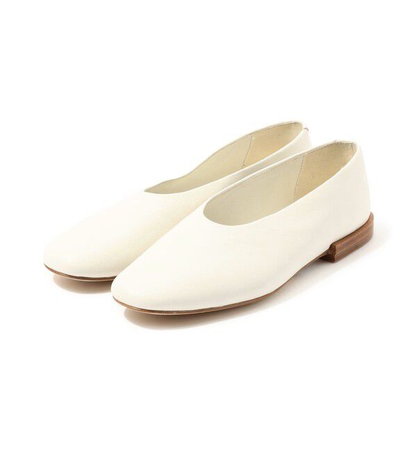 TOMORROWLAND GOODS「GALERIE VIE JV LAUREL カバードスリッポン」|バレエシューズ|