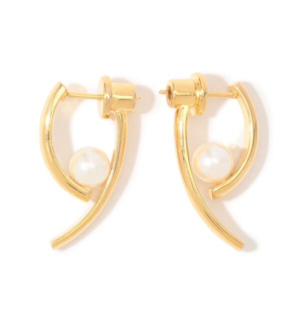 TOMORROWLAND GOODS「【別注】januka  Pearl ピアス」|ピアス|12 ゴールド系