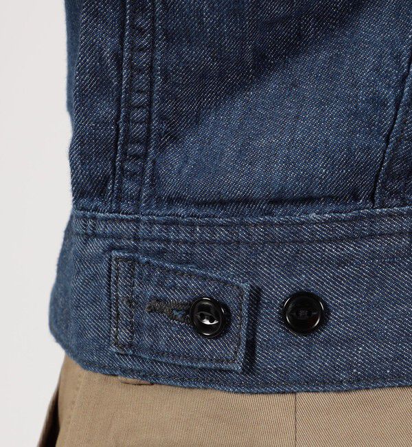 TOMORROWLAND MENS「【別注】Lee Westerner Jacket 7オンスリネンデニム」|ブルゾン・スタジャン|