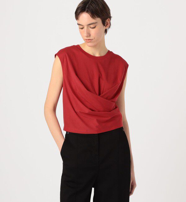 TOMORROWLAND GOODS「BAUM UND PFERDGARTEN　JALIYAH　フレンチスリーブトップス」|Tシャツ・カットソー|