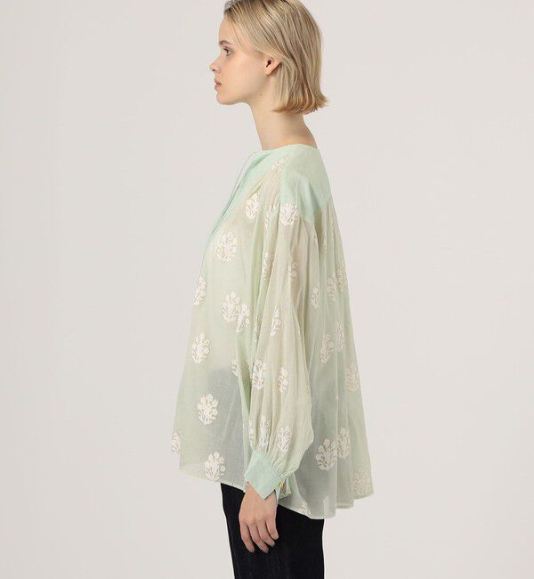 TOMORROWLAND BUYING WEAR「ne Quittez pas COTTON VOILE SEDUM ブラウス」|シャツ・ブラウス|