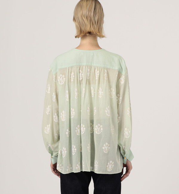 TOMORROWLAND BUYING WEAR「ne Quittez pas COTTON VOILE SEDUM ブラウス」|シャツ・ブラウス|