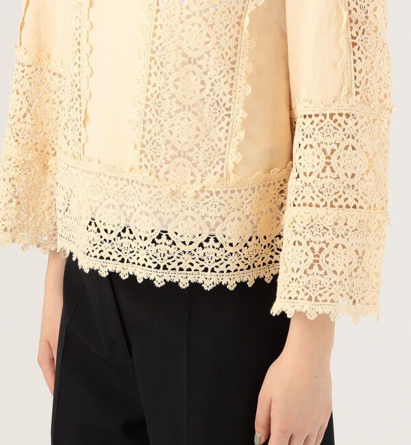 TOMORROWLAND GOODS「BY MALENE BIRGER DONNA レースエンブロイダリーブラウス」|シャツ・ブラウス|