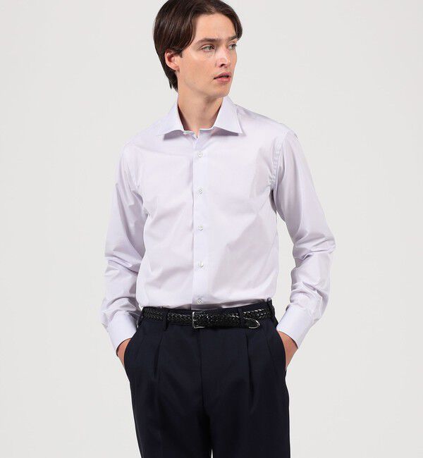 TOMORROWLAND MENS「120/2コットン レギュラーカラー ドレスシャツ」|シャツ・ブラウス|