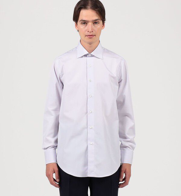 TOMORROWLAND MENS「120/2コットン レギュラーカラー ドレスシャツ」|シャツ・ブラウス|