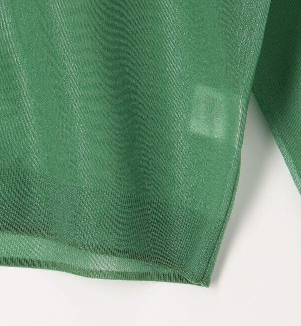 CABaN「シアーナイロン Vネックカーディガン」|ニット・セーター|