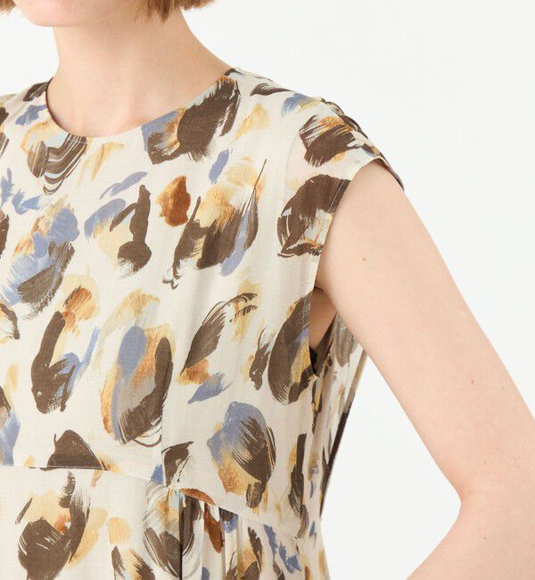 Ballsey「ドロップシェルプリント ティアードワンピース」|ワンピース|