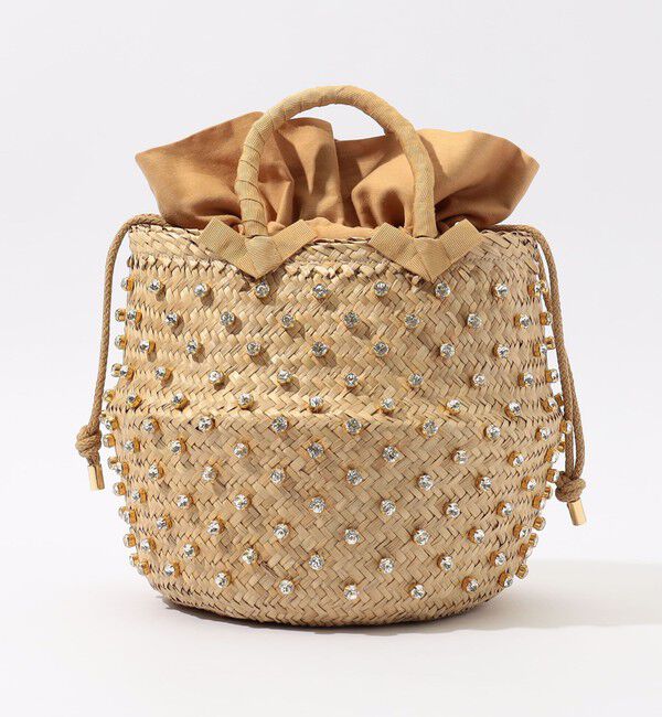 TOMORROWLAND GOODS「Le Nine NINA CRY LARGE バッグ」|かごバッグ|