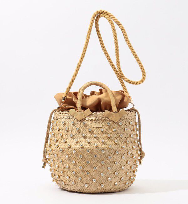 TOMORROWLAND GOODS「Le Nine NINA CRY LARGE バッグ」|かごバッグ|