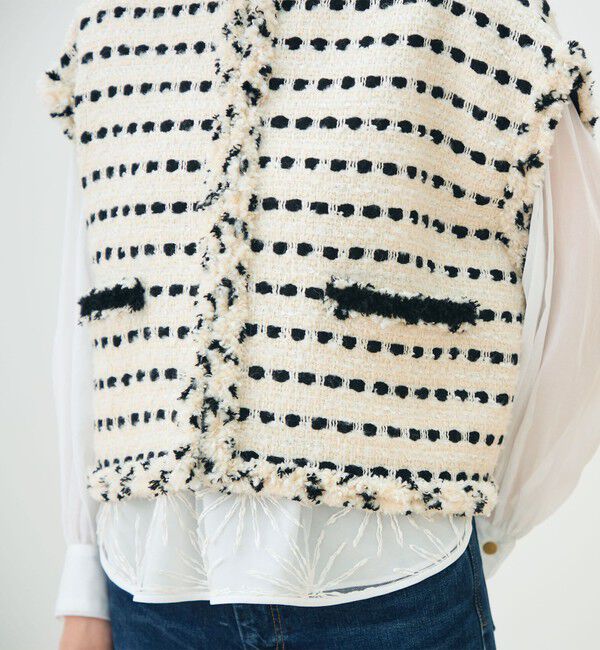 TOMORROWLAND collection「ウィンターボーダー スクエアジレ」|ベスト・ジレ|