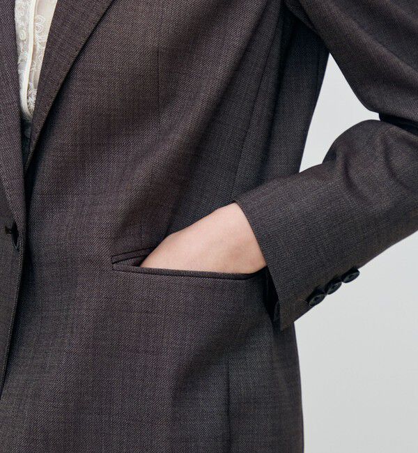 TOMORROWLAND collection「ウーステッドカルゼ 1Bテーラードジャケット」|テーラードジャケット|